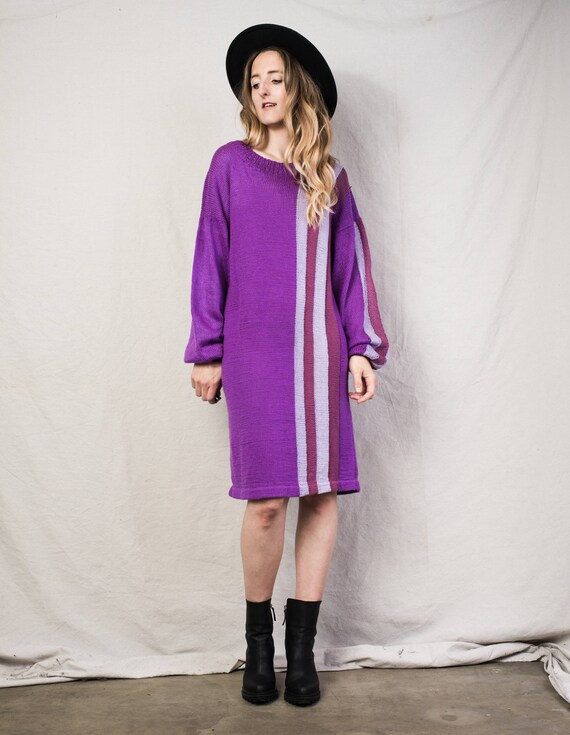 lavender mid length dress
