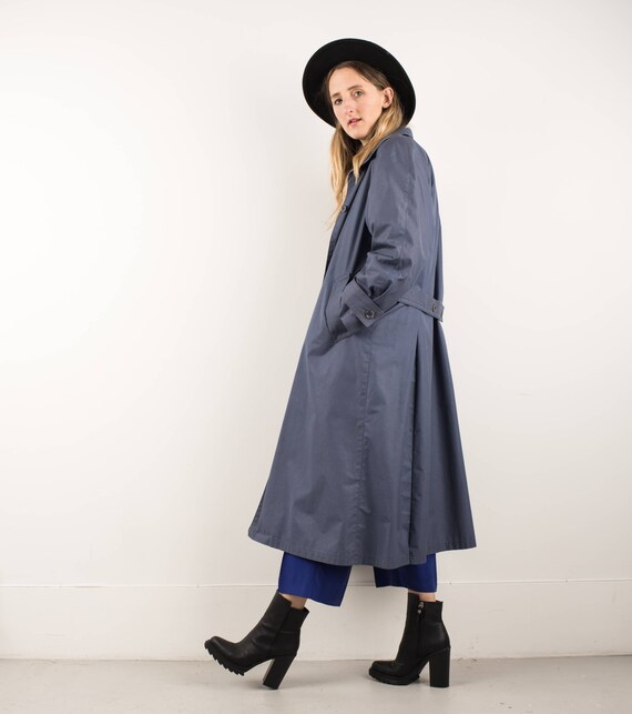womens powder blue wool coat