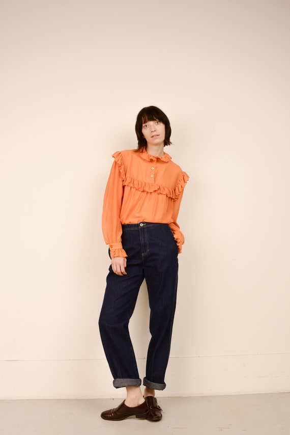 Vintage Dark Wash Liz Claiborne Denim Easy Pants