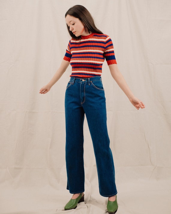Vintage 70s Black Label WRANGLER Denim Pants / S