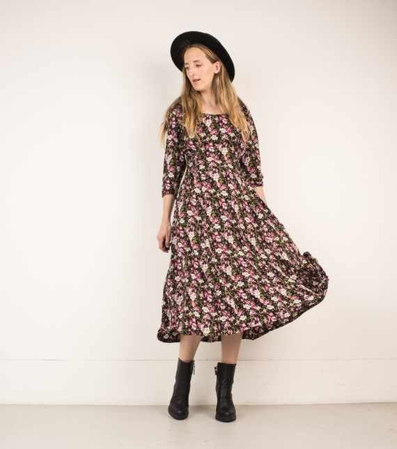 flowy swing dress