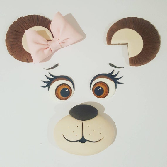 teddy bear with photo face