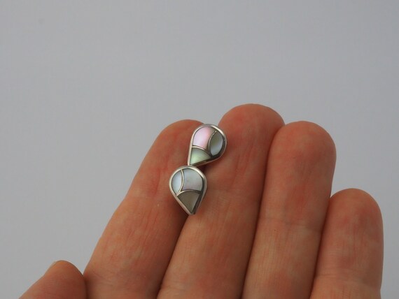 Cute small vintage handmade minimalist sterling si