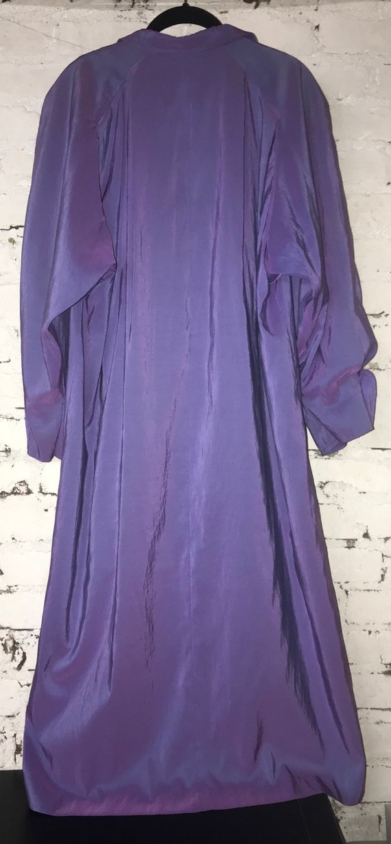 Vintage Vision 80’s Women's Purple Jacket Metalli… - image 7