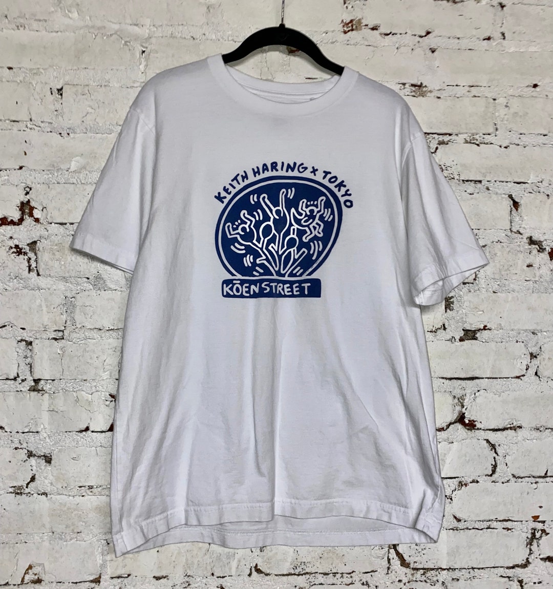Uniqlo X Keith Haring Tokyo Shirt Koen Street Vintage