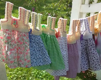 Toddler Dress, Baby Dresses, Knitted dress, Toddler Summer Dress, Girls clothing,girls holiday dress