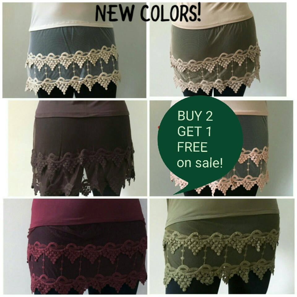 Plus Size Lace Shirt Extender Lace Extender Plus Size Lace Etsy