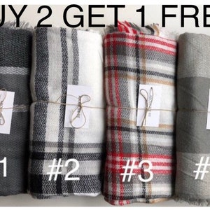 Blanket Scarves, Plaid Oversize Scarves, Blanket Scarves Tartan, Christmas gift ideas