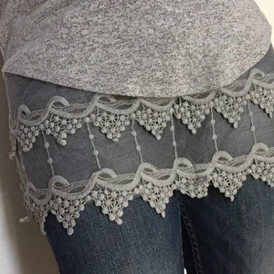 Lace Extender, Lace Top Extender, Tank Top Extender, Lace Cami image 4