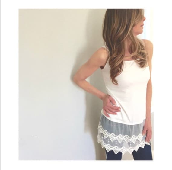 Lace Top Extender Lace Shirt Extender 