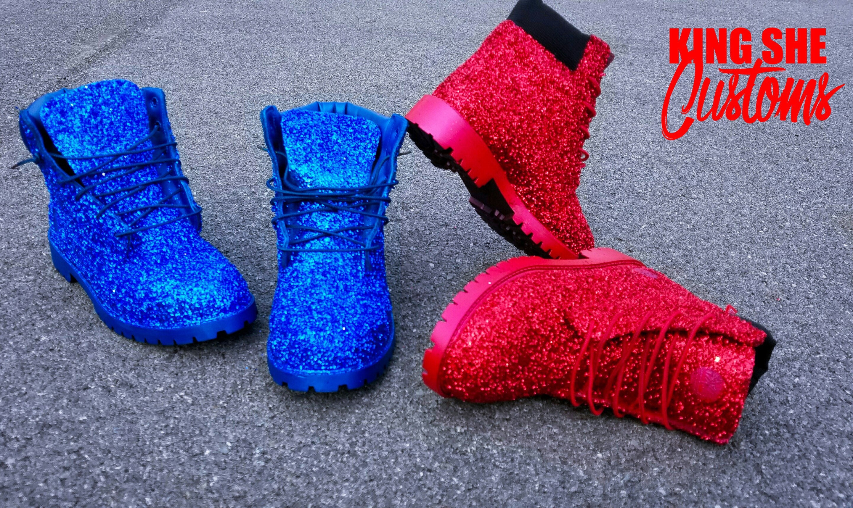 glitter timbs