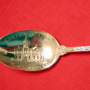 Winterset, Iowa, Northward School, Sterling Souvenir Spoon
