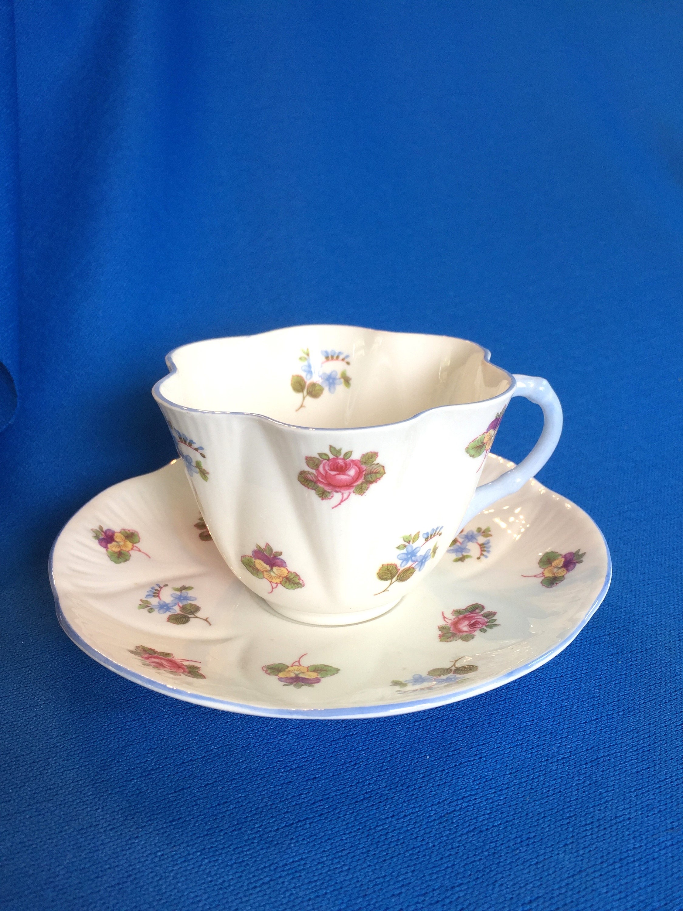 Shelley Forget Me Not China Tea Set Shelley Forget Me Not Trio
