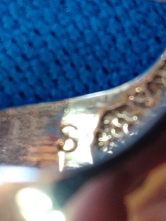 Sterling Knuckle Dome Ring - image 3