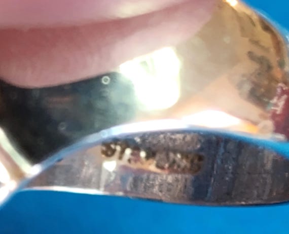 Sterling Knuckle Dome Ring - image 4