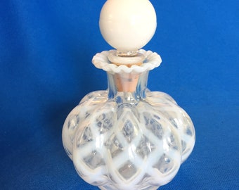 Fenton Diamond Optic Cologne Bottle