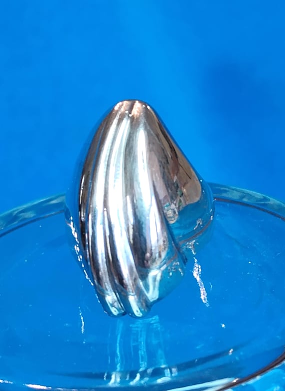 Sterling Knuckle Dome Ring - image 1