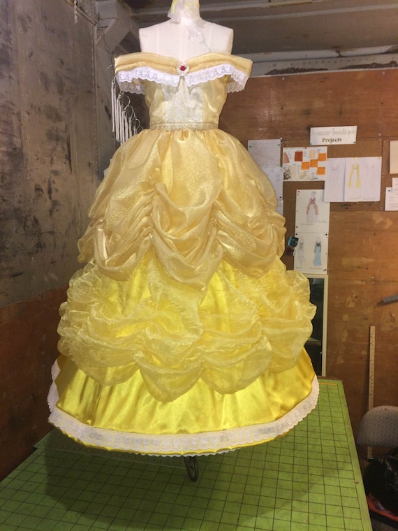Belle wedding dress costume online
