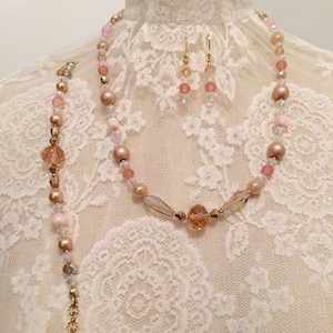 Pink Crystal & Glass