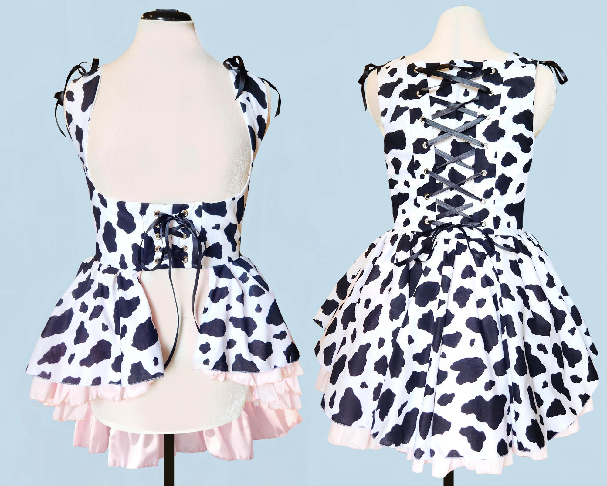 Plus Size Cow Dress - Etsy