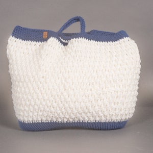 Bolso de mano de crochet con asa - 7 colores disponibles