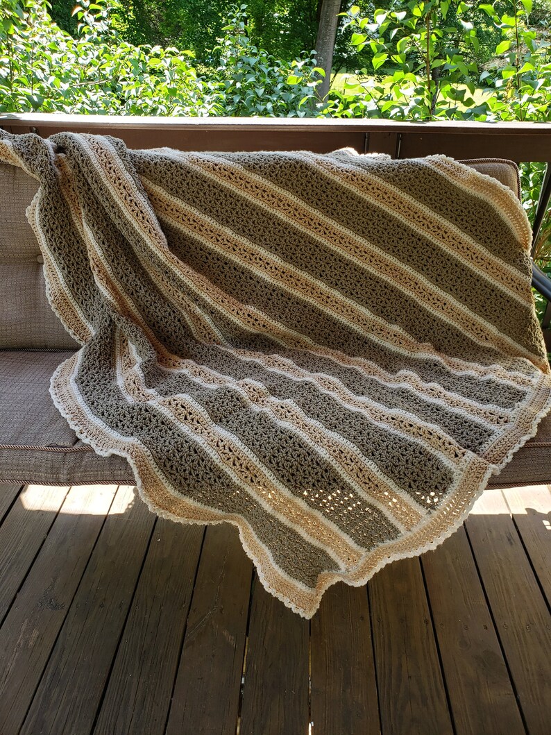 Don't Get Your Knickers in a Knot Crocheted Afghan 2 Colors Available