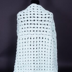 Celtic Style Crocheted Sweater Back Shawl for Teens and Adults - 3 colors available - ready to ship