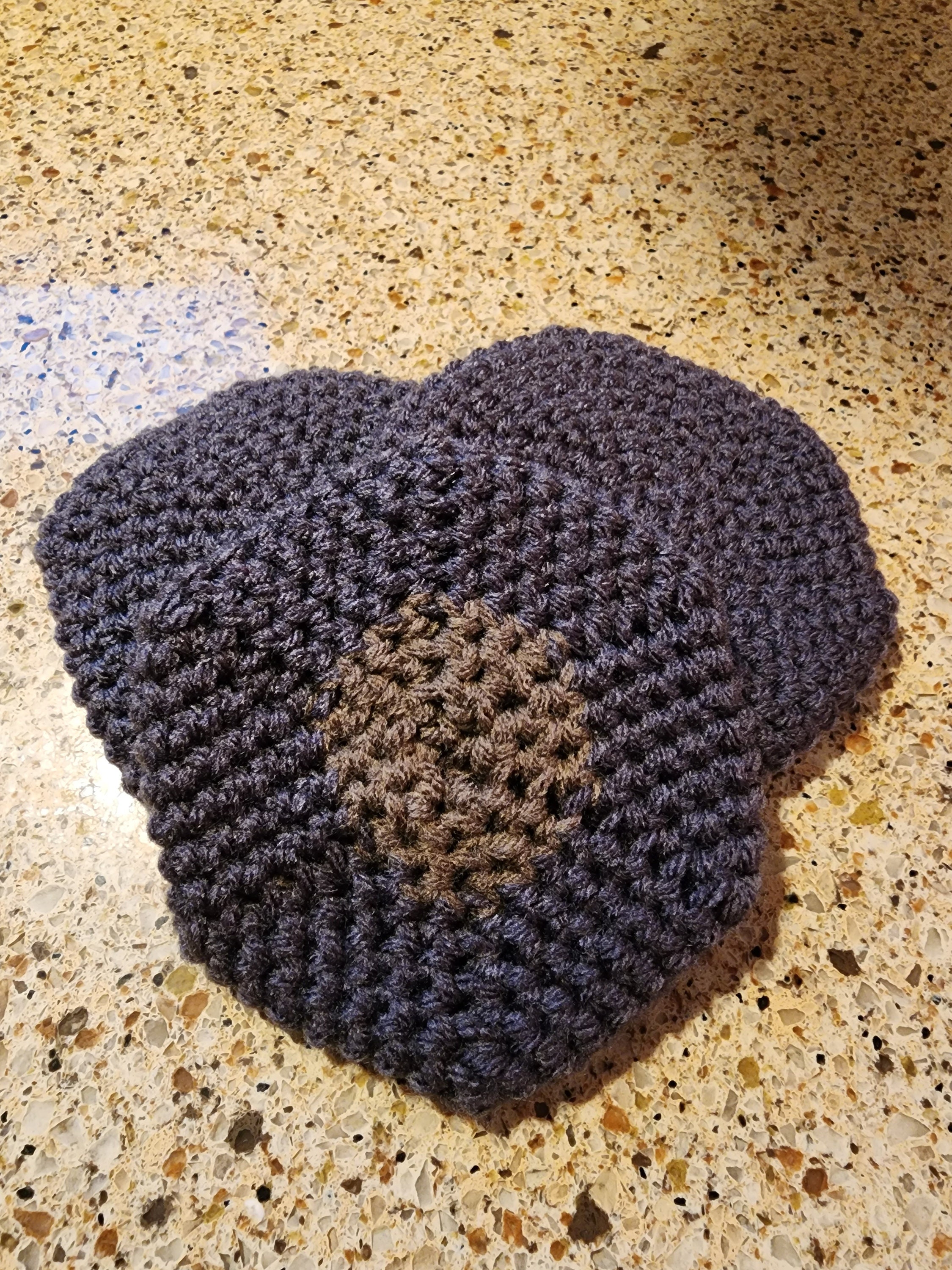 Scrap Yarn Crocheted Scrubbers /buffers Set of 3 Multiple Colors Available Etsy