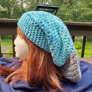 Digital Pattern ONLY *** Crocheted Extra Slouchy Floppy Hat for Teens and Adults