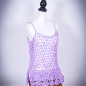 Crocheted Tank Top 2 Colors Available Size Small Etsy