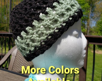 Crocheted Child Beanie - 7 colors available