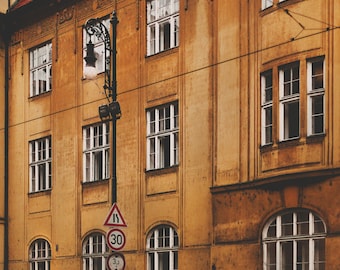Prague Windows - Fine Art Photography Print, Wall Art, Europe Architecture, Travel, Prague, Czech Republic, Wall Decor, Poster