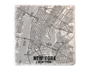 Custom Personalized Map Coasters | Maps | Cities | Towns | Any location in the world | Order 4 and Get Free Shipping