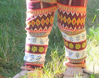 Thanksgiving Leggings, Tribal Baby, Pumpkin Patch Baby, Pumpkin Patch Outfit, Boho Chic Newborn Pants, Baby Leggings, Baby Outfit, Baby Gift