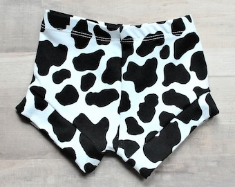 Cow Print Bummies, Cow Print Shorties, Cow Print Baby, Cow Print Baby Outfit, Cow Print Shorts, Cow Print Bloomers, Cow Print Baby Clothes