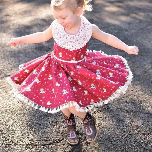 Cowgirl Dress Etsy