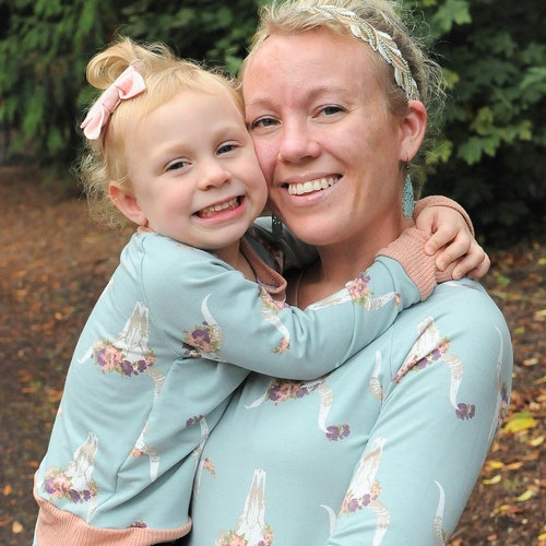 Sweaters Matching Mom Daughter 