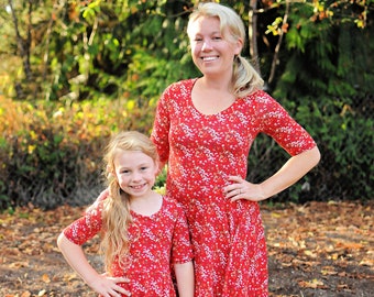 Mommy and Me Dresses, Mommy and Me Christmas Dresses, Christmas Dresses, Mommy and Me Outfit, Mother Daughter Matching Dresses, Fall Dresses