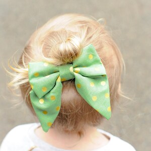 5 Stück St. Patrick's Day Haarclips – Grüne Schleifen Mit Kleeblatt, Für Mädchen & Frauen, Festlich