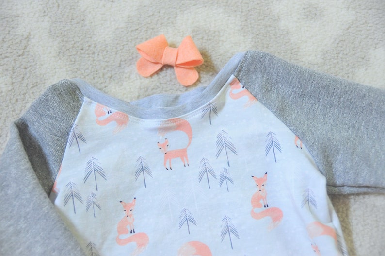 Fox Sweater, Baby Sweater, Fox Outfit, Woodland Outfit, Winter Outfit, Boy Sweater, Girl Sweater, Baby Gift, Woodland Sweater, Woodland Baby image 4