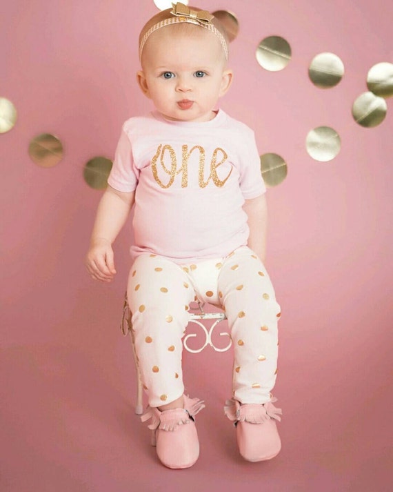 baby polka dot leggings