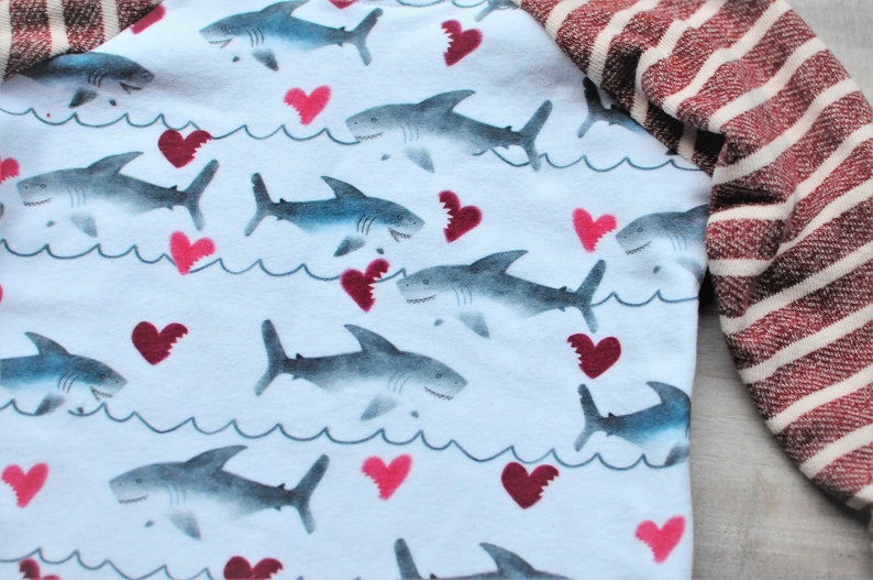 Shark Birthday Shark Boy Shirt Shark Pullover Shark Outfit Shark Boy Clothing Shark Gift Shark Tee Shark Sweater Shark Boy Shirt