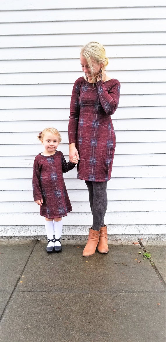Dresses Mommy and Me Plaid Mommy 