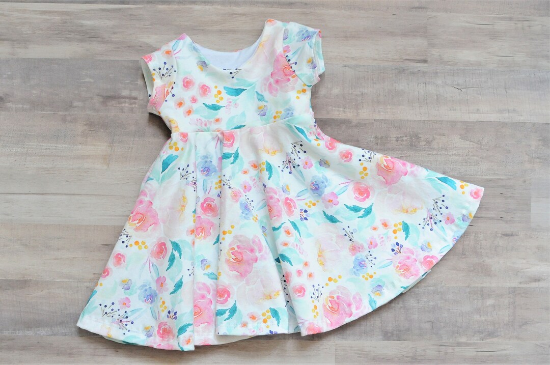 Easter Dress, Pastel Easter Dress, Easter Floral Dress, Baby Dress ...
