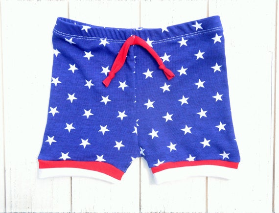 Fourth of July Shorts, American Flag Shorties, 4th of July Baby