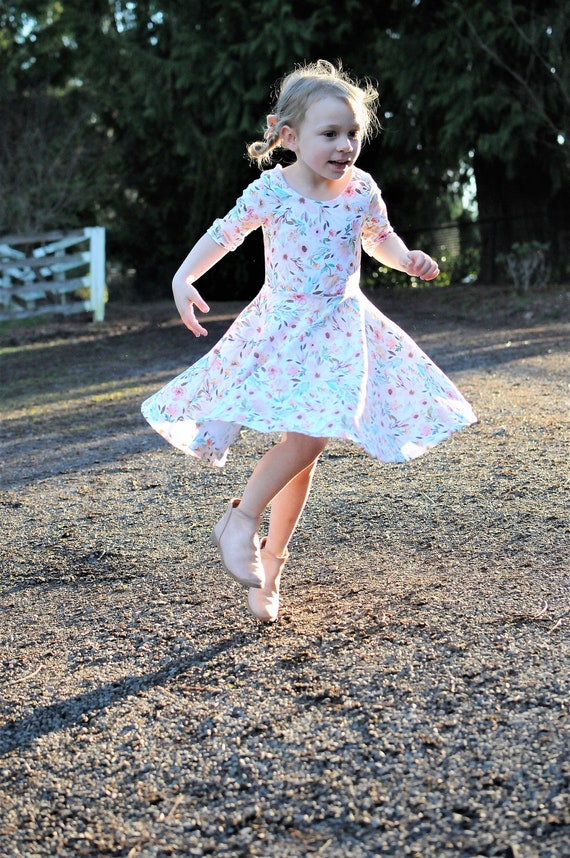 Easter Dress Easter Floral Dress Baby Dress Newborn Dress - Etsy