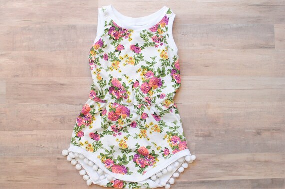 baby girl rompers etsy