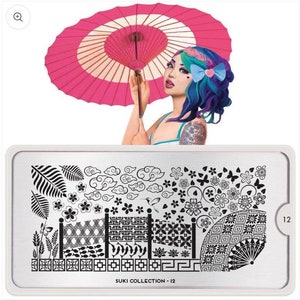 Mo-You London Nail Stamping Plate | Nail Stamping Plate | Nails | Nail Art | Nail Stamping | Suki | Time Traveler | Tourist | Stamping