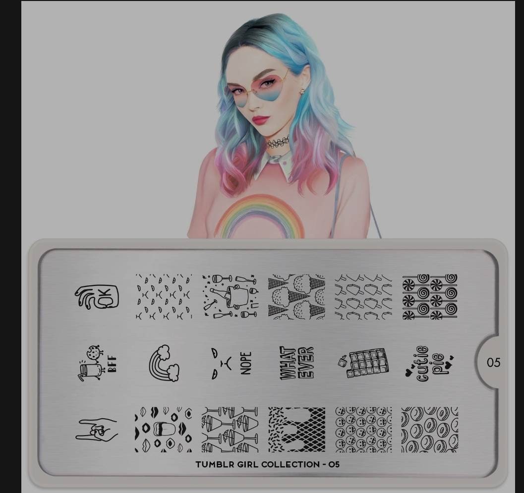 Mo-you London Nail Stamping Plate | Nail Stamping Plate