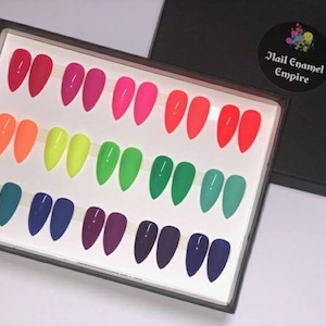 Neon Nails | Neon | Bright Nails | Neon Pastel | Nails | Summer Nails | Spring Nails | Press on Nails | False Nails | Fake Nails | Claws
